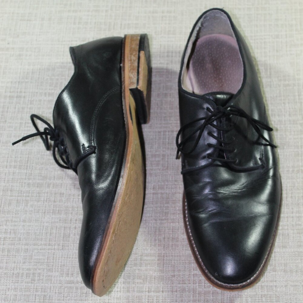 Banana Republic Men’s 12 Black Lace Up Loafers